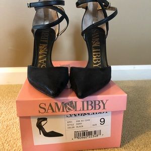 Women’s Strappy Black Heels